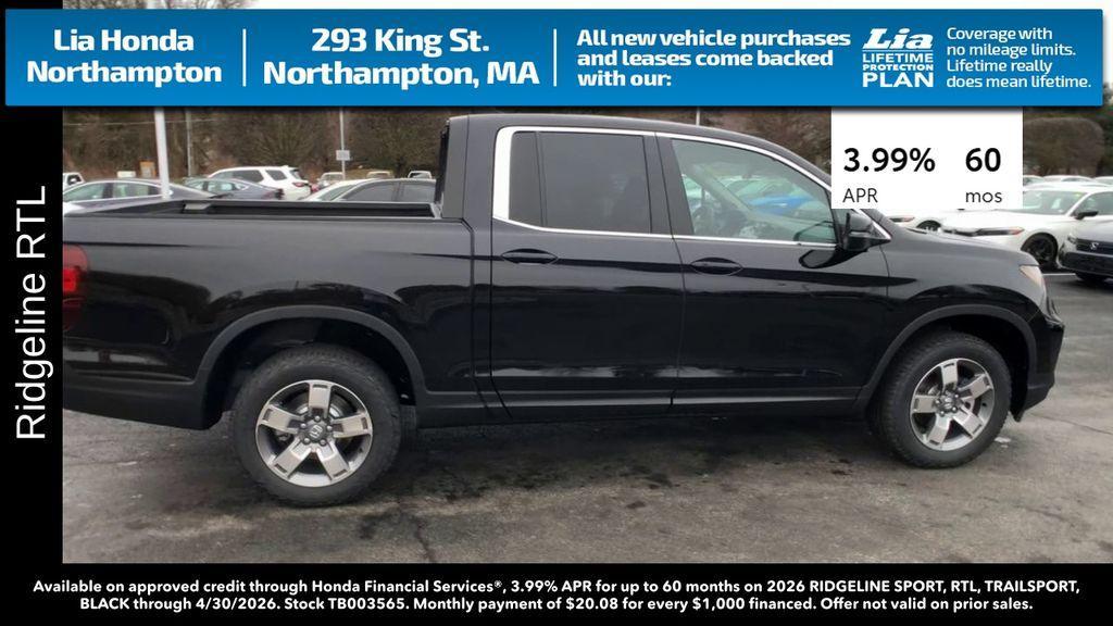 new 2026 Honda Ridgeline car, priced at $44,890