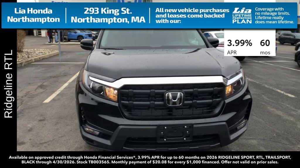 new 2026 Honda Ridgeline car, priced at $44,890