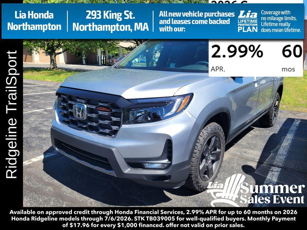new 2026 Honda Ridgeline car, priced at $48,194