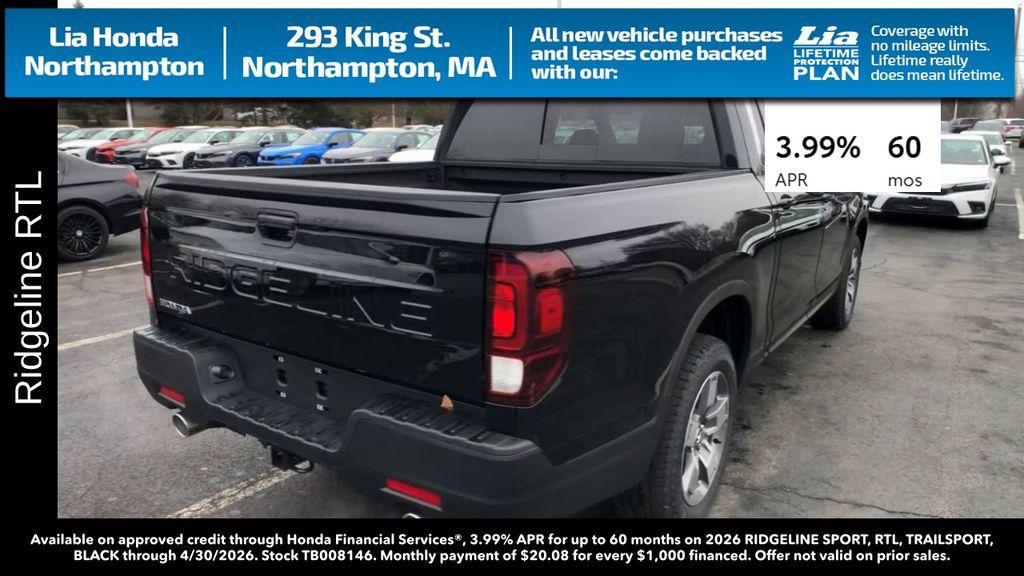 new 2026 Honda Ridgeline car, priced at $44,890