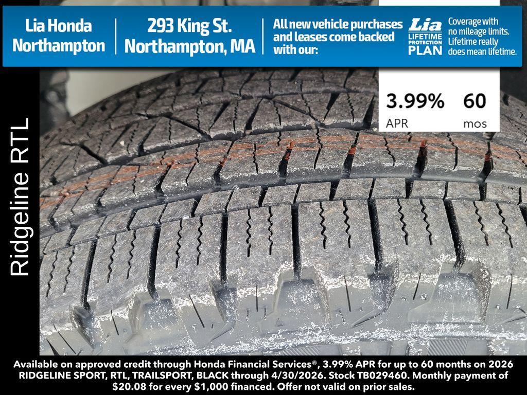 new 2026 Honda Ridgeline car, priced at $45,545