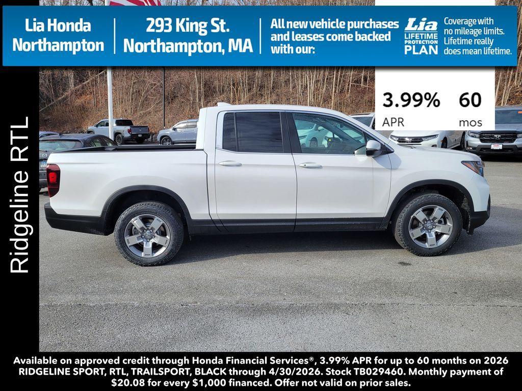 new 2026 Honda Ridgeline car, priced at $45,545