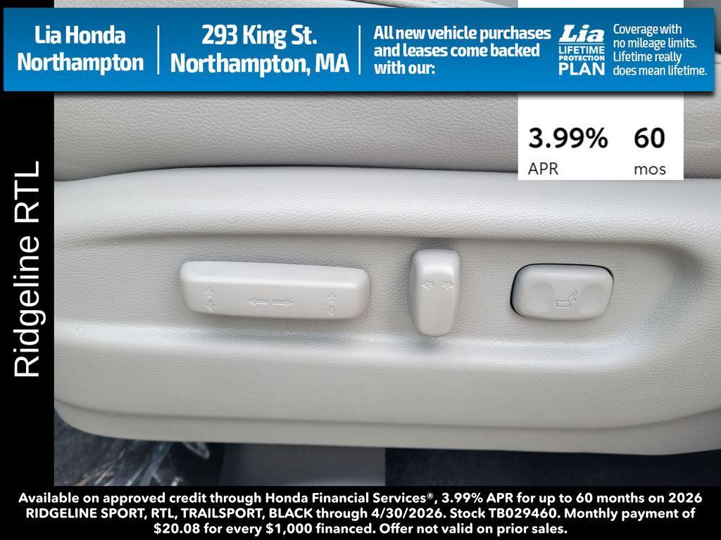 new 2026 Honda Ridgeline car, priced at $45,545