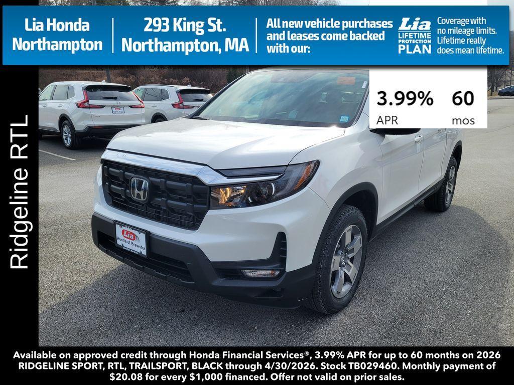 new 2026 Honda Ridgeline car, priced at $45,545