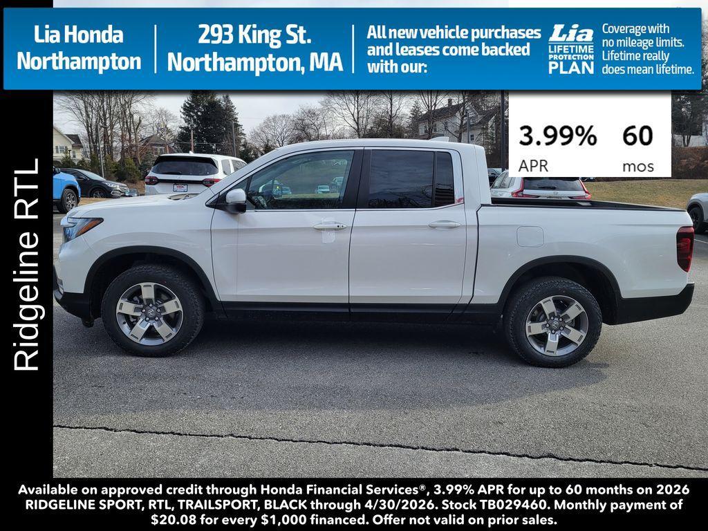 new 2026 Honda Ridgeline car, priced at $45,545