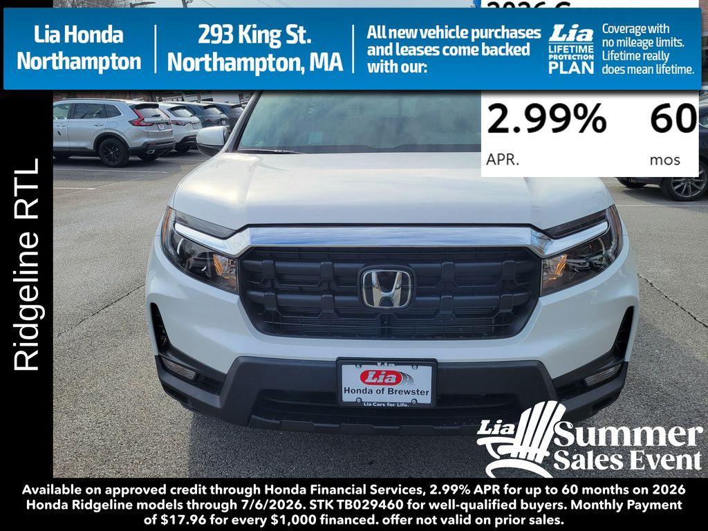 new 2026 Honda Ridgeline car, priced at $46,249