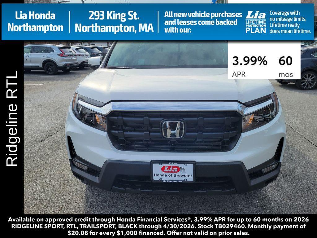 new 2026 Honda Ridgeline car, priced at $45,545