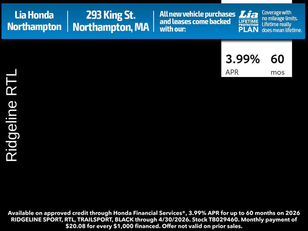 new 2026 Honda Ridgeline car, priced at $45,545
