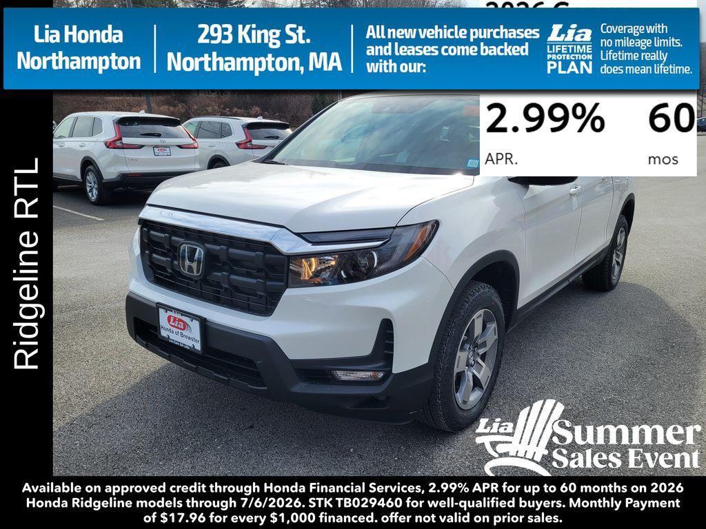 new 2026 Honda Ridgeline car, priced at $46,249