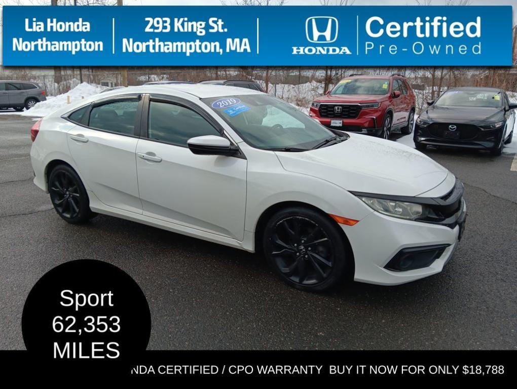 used 2019 Honda Civic car, priced at $18,990