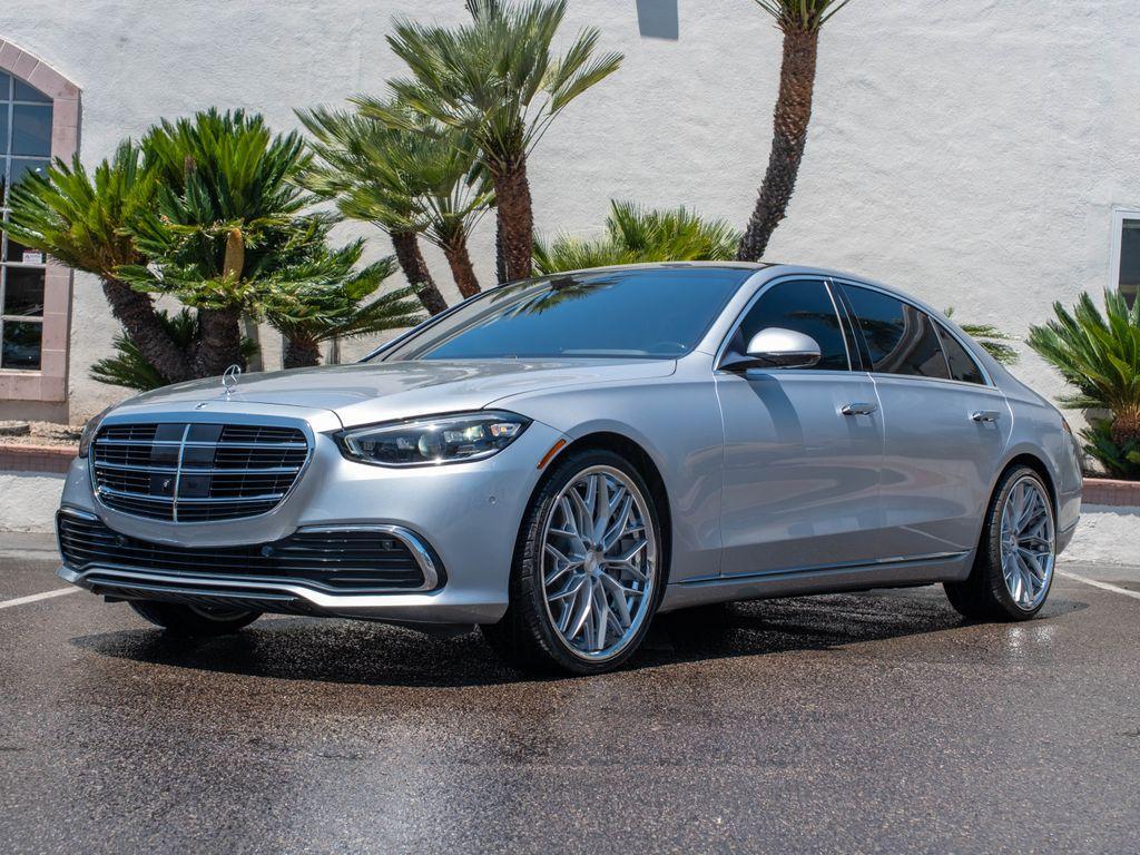 used 2022 Mercedes-Benz S-Class car, priced at $71,995