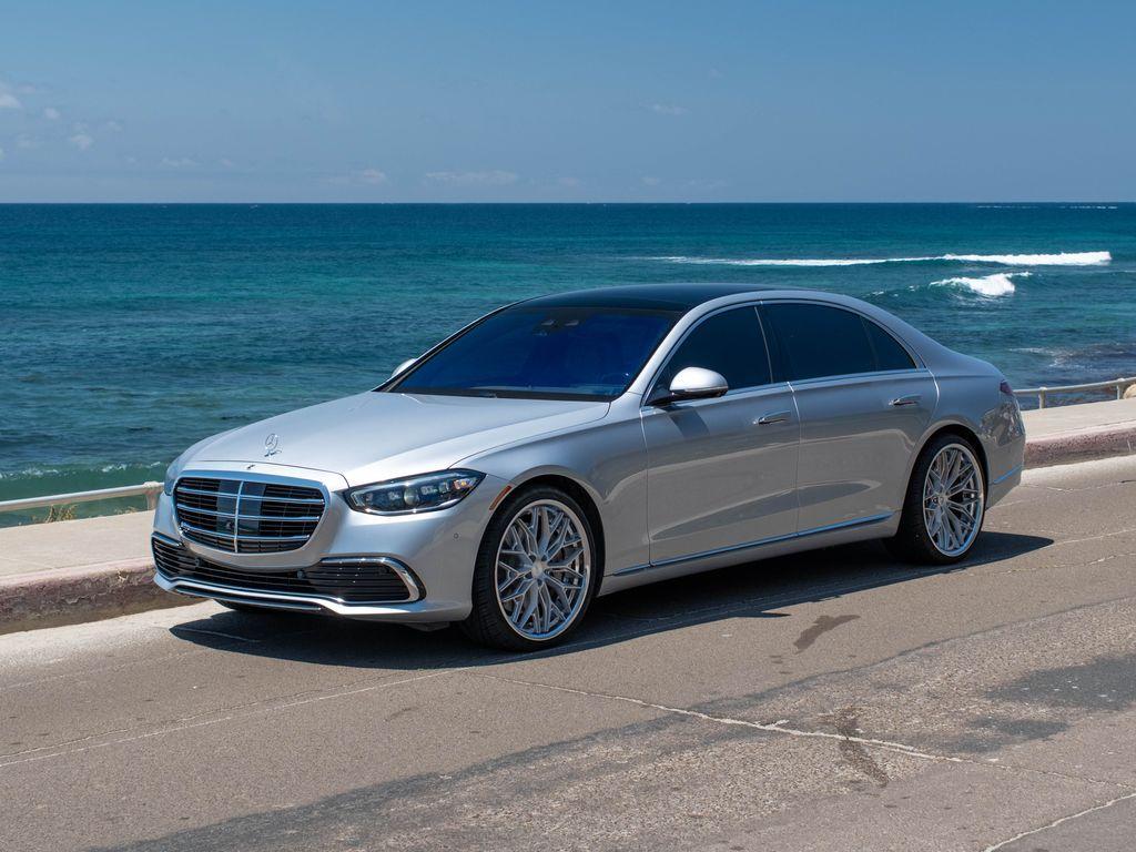 used 2022 Mercedes-Benz S-Class car, priced at $71,995