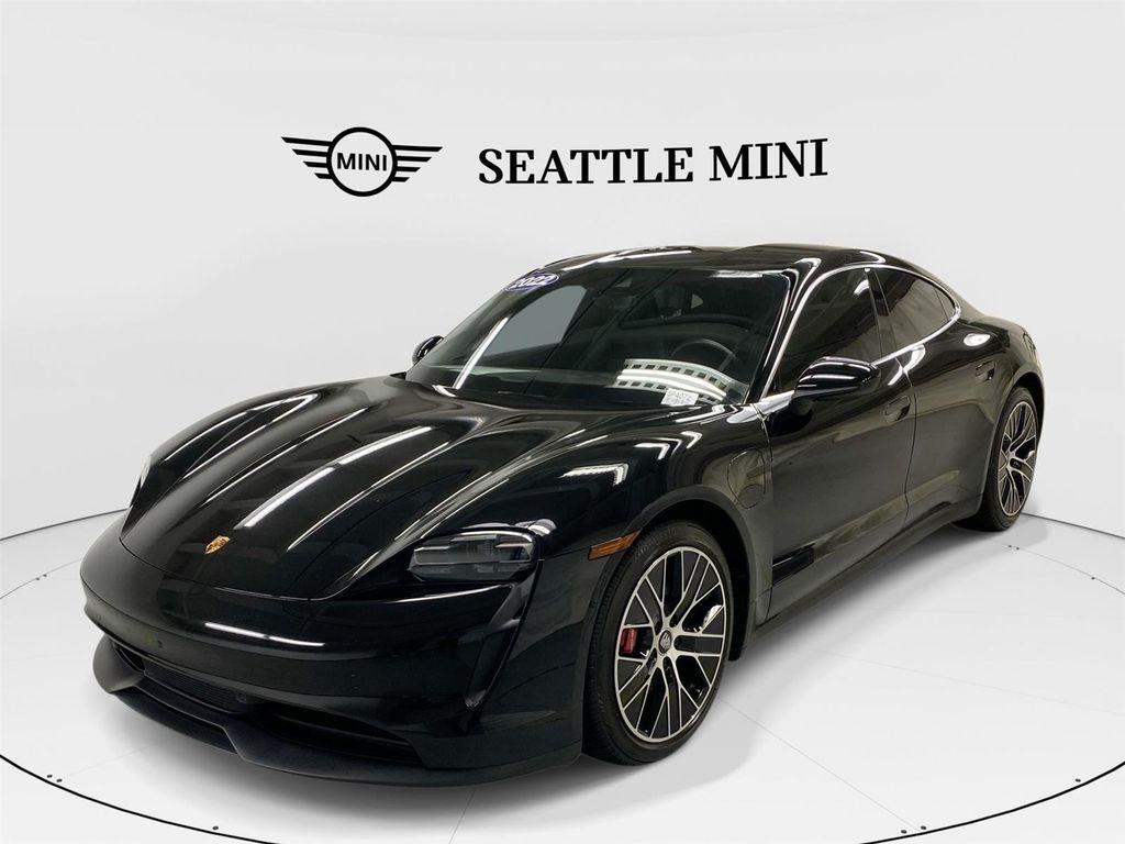 used 2022 Porsche Taycan car, priced at $66,498