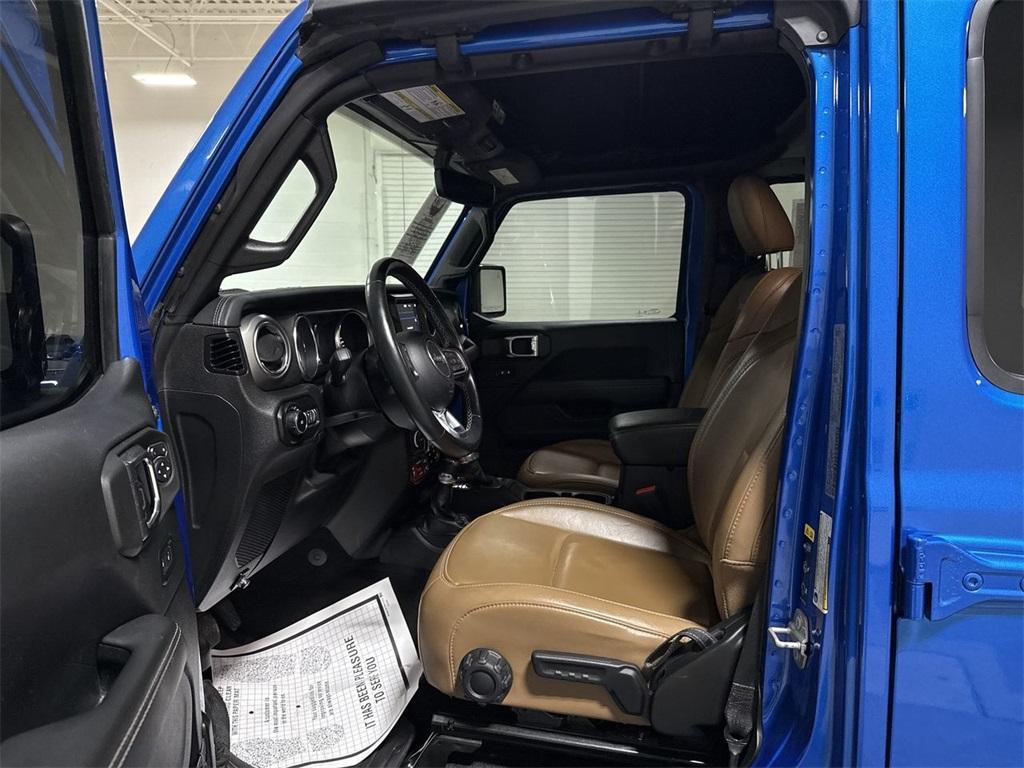 used 2021 Jeep Wrangler Unlimited car, priced at $35,205