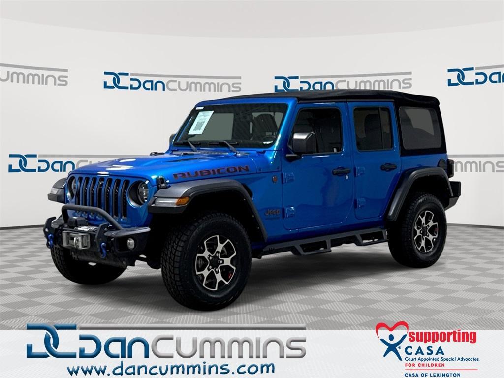 used 2021 Jeep Wrangler Unlimited car, priced at $35,205