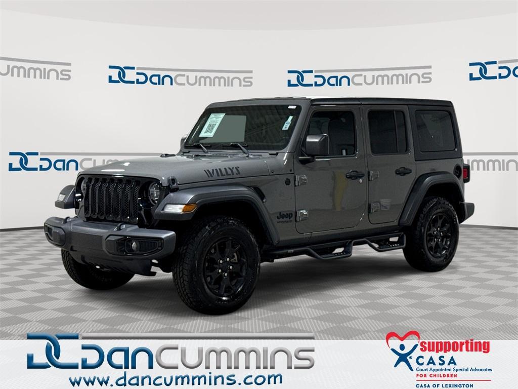 used 2021 Jeep Wrangler Unlimited car, priced at $27,988