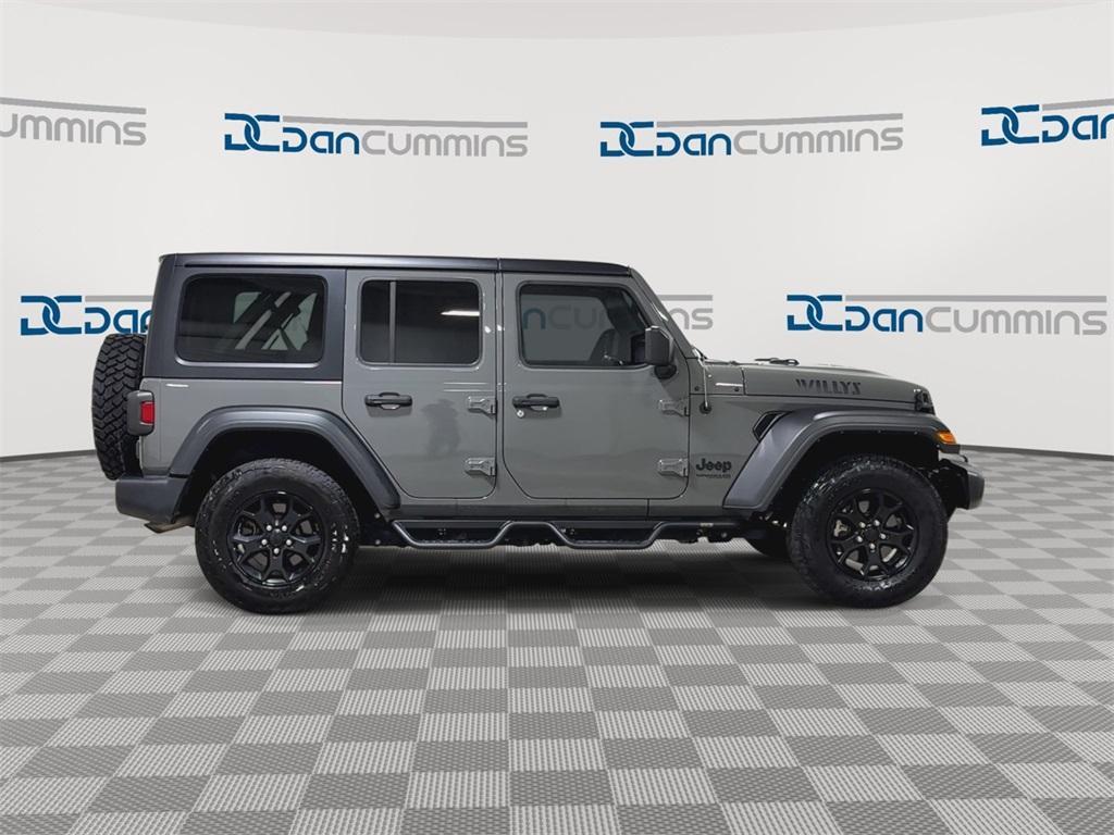 used 2021 Jeep Wrangler Unlimited car, priced at $27,480