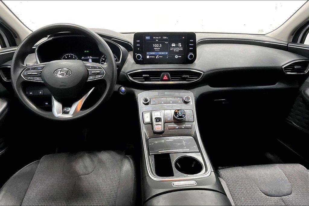 used 2021 Hyundai Santa Fe car, priced at $18,000