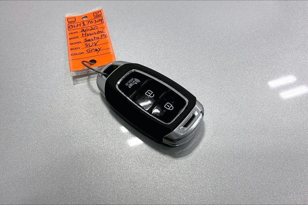 used 2020 Hyundai Santa Fe car, priced at $15,000