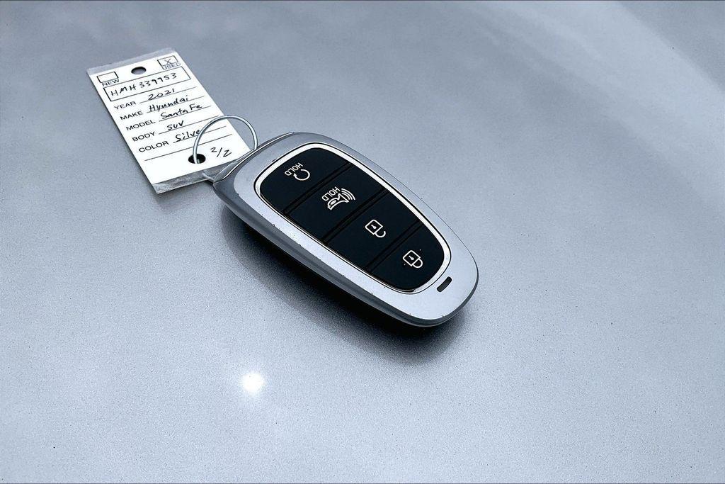 used 2021 Hyundai Santa Fe car, priced at $22,000