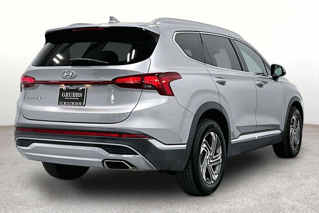 used 2021 Hyundai Santa Fe car, priced at $22,000
