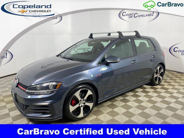 used 2018 Volkswagen Golf GTI car, priced at $15,516