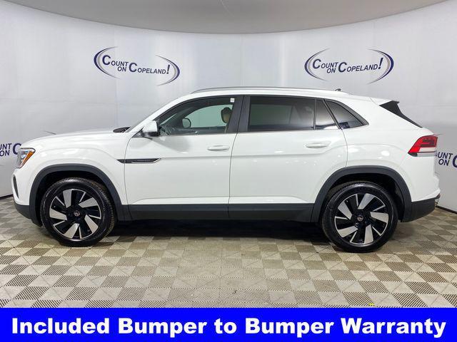 used 2024 Volkswagen Atlas Cross Sport car, priced at $31,925