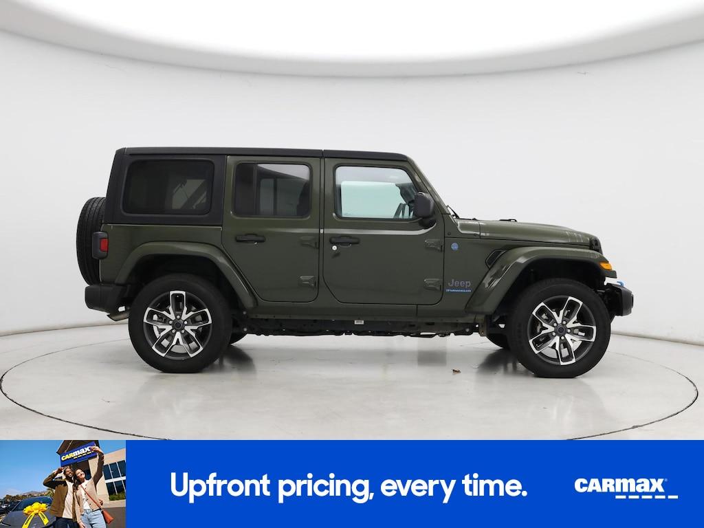 used 2024 Jeep Wrangler 4xe car, priced at $31,998