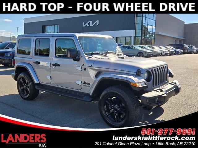 used 2021 Jeep Wrangler Unlimited car, priced at $26,110