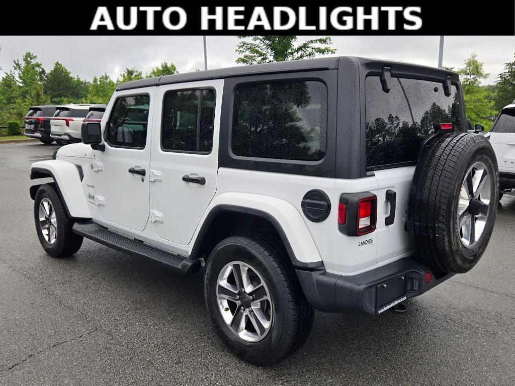 used 2021 Jeep Wrangler Unlimited car, priced at $24,114