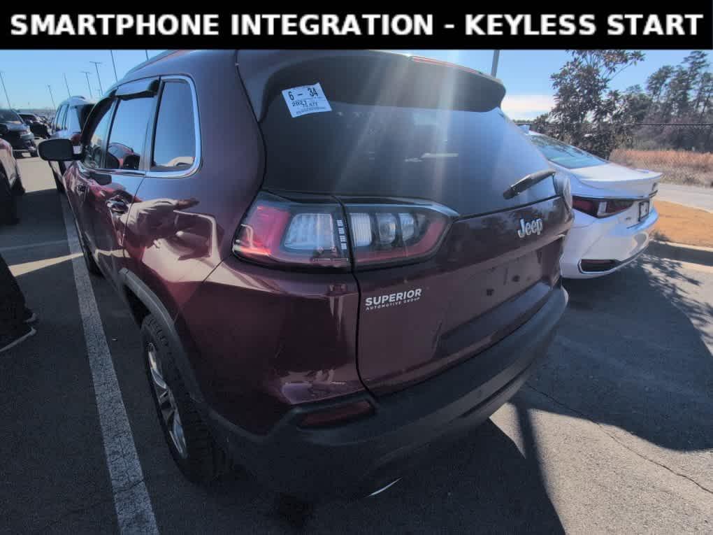 used 2021 Jeep Cherokee car, priced at $18,127