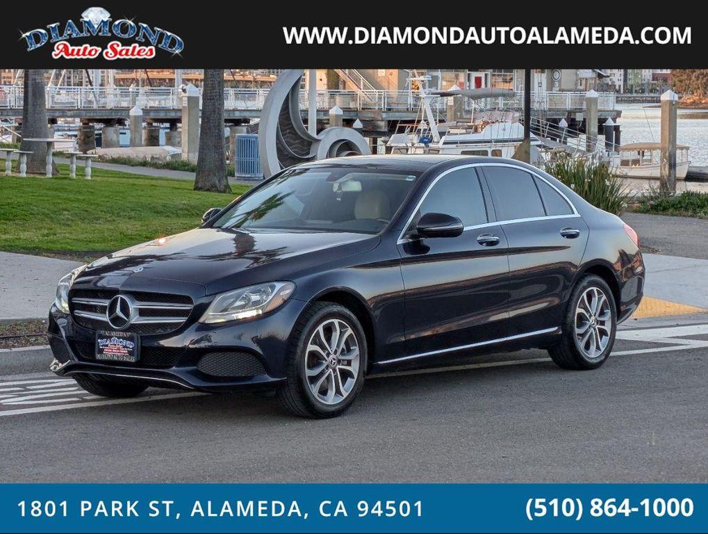 used 2017 Mercedes-Benz C-Class car, priced at $17,988