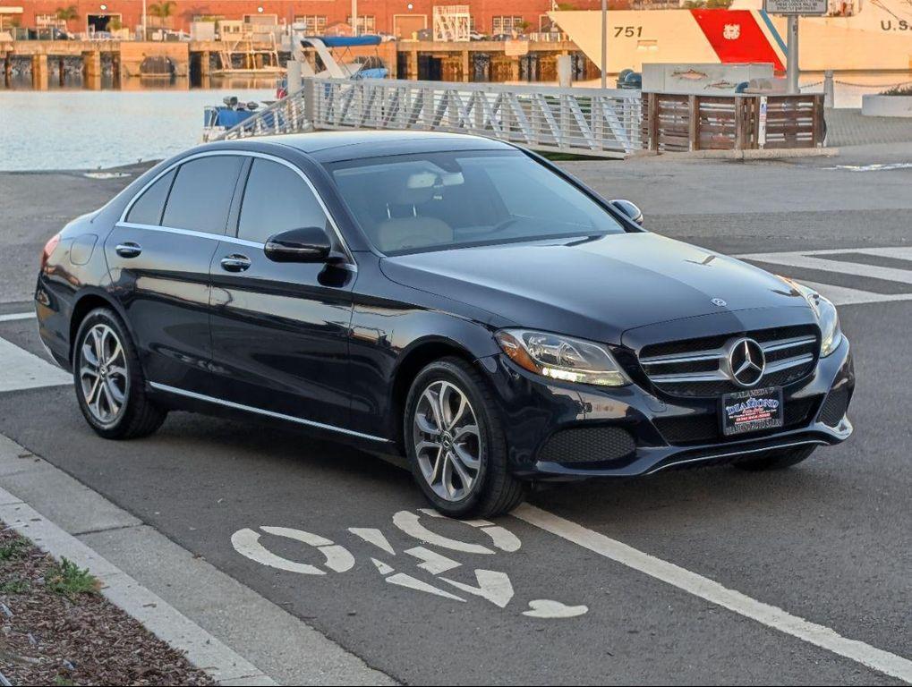 used 2017 Mercedes-Benz C-Class car, priced at $17,988