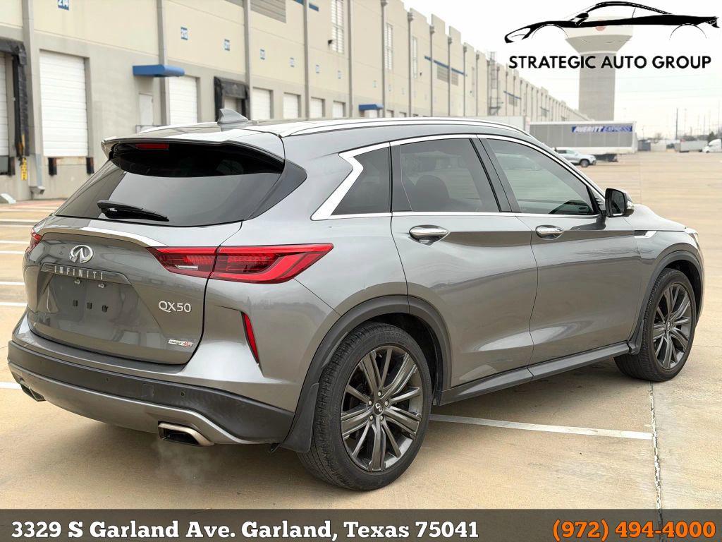 used 2020 INFINITI QX50 car, priced at $18,499
