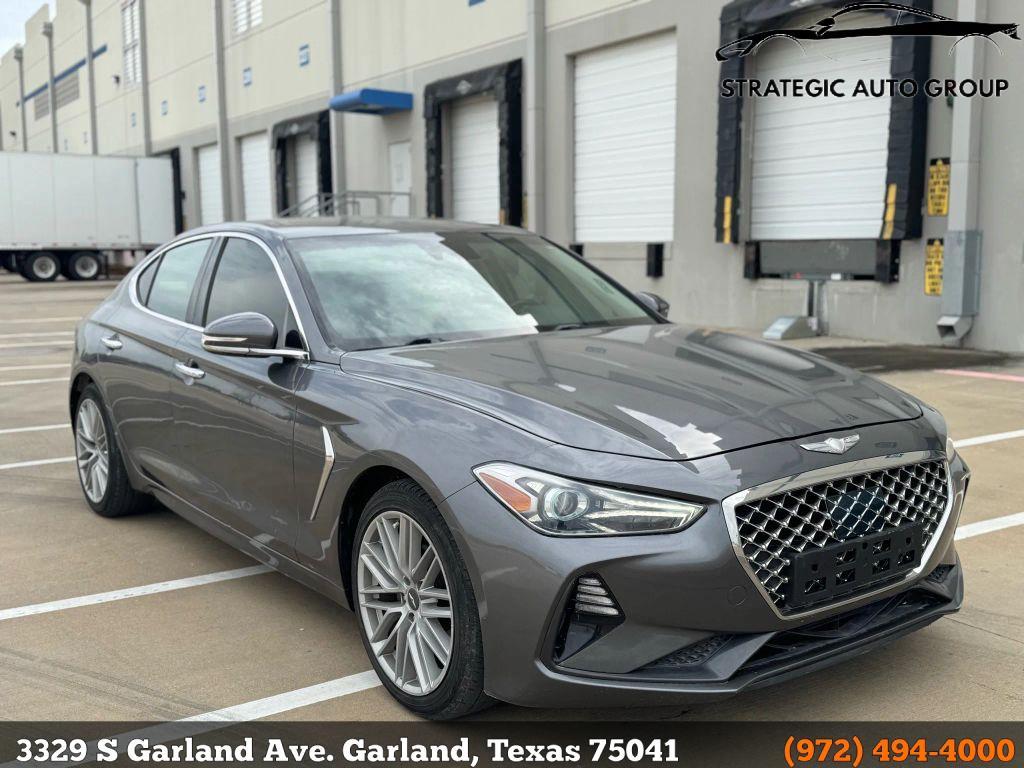 used 2021 Genesis G70 car, priced at $17,999