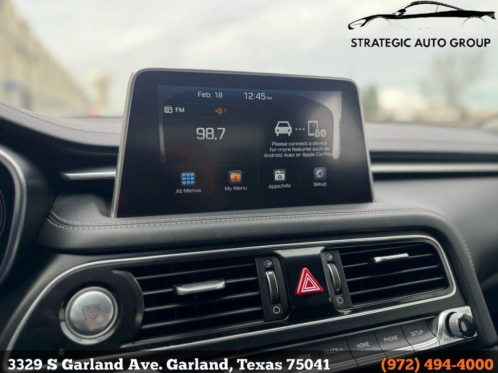 used 2021 Genesis G70 car, priced at $17,999