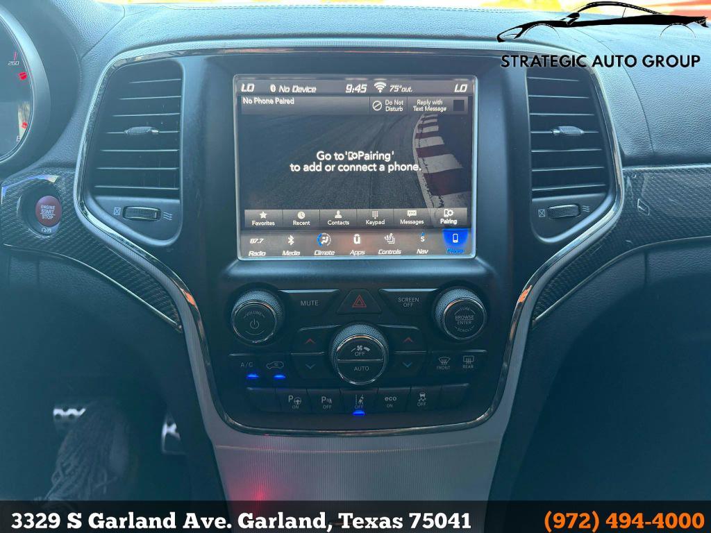 used 2018 Jeep Grand Cherokee car, priced at $56,999