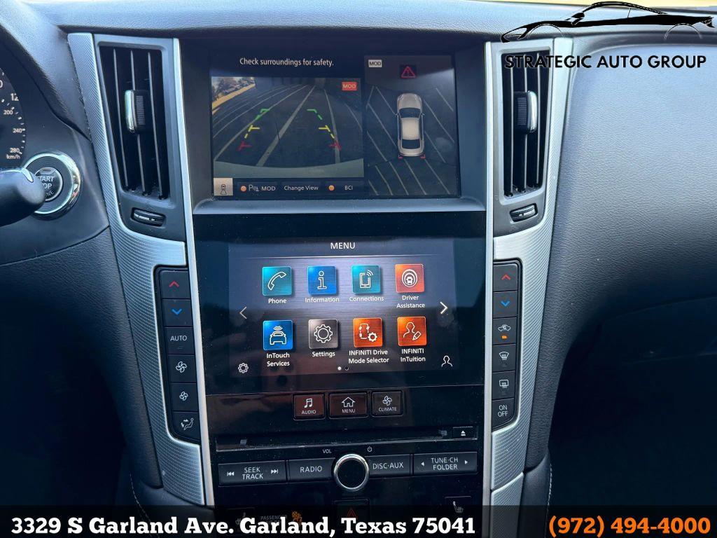 used 2022 INFINITI Q50 car, priced at $16,499