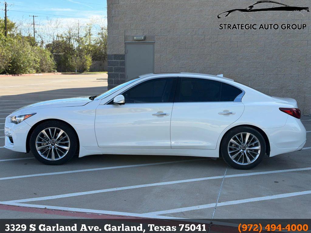 used 2022 INFINITI Q50 car, priced at $16,499