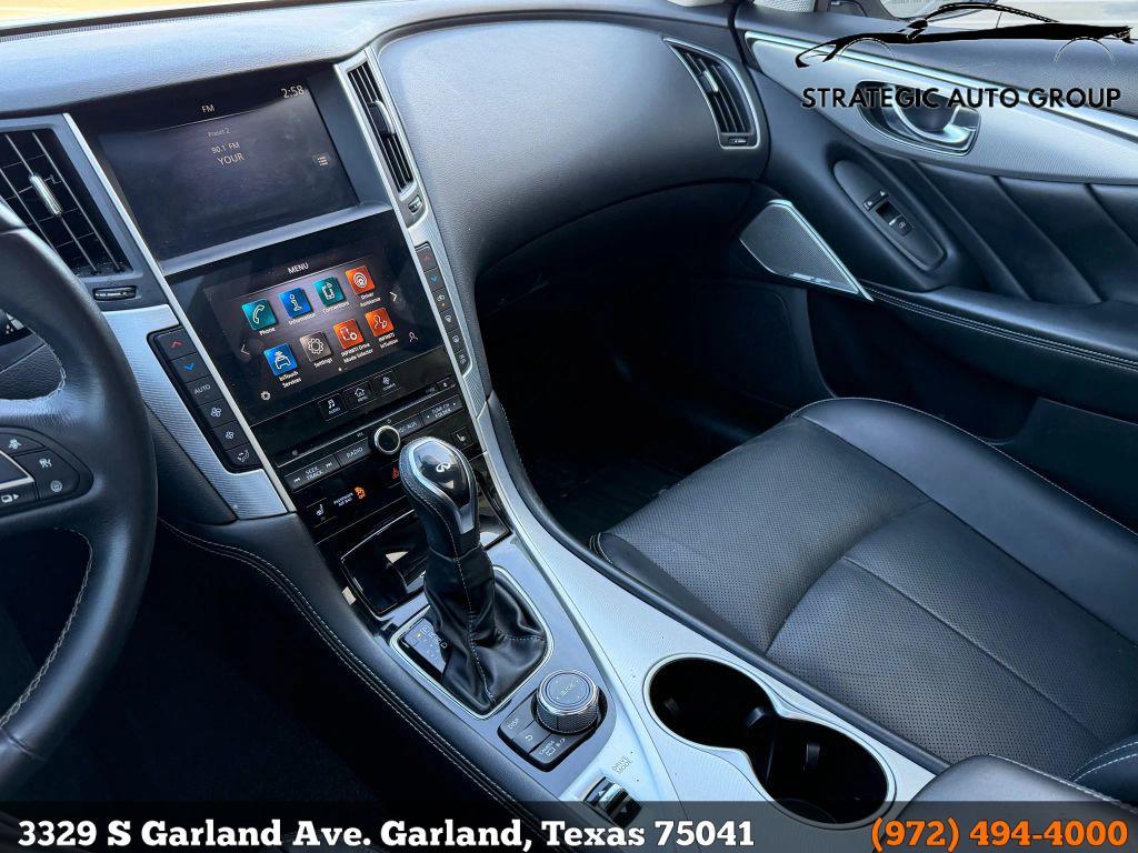 used 2022 INFINITI Q50 car, priced at $16,499