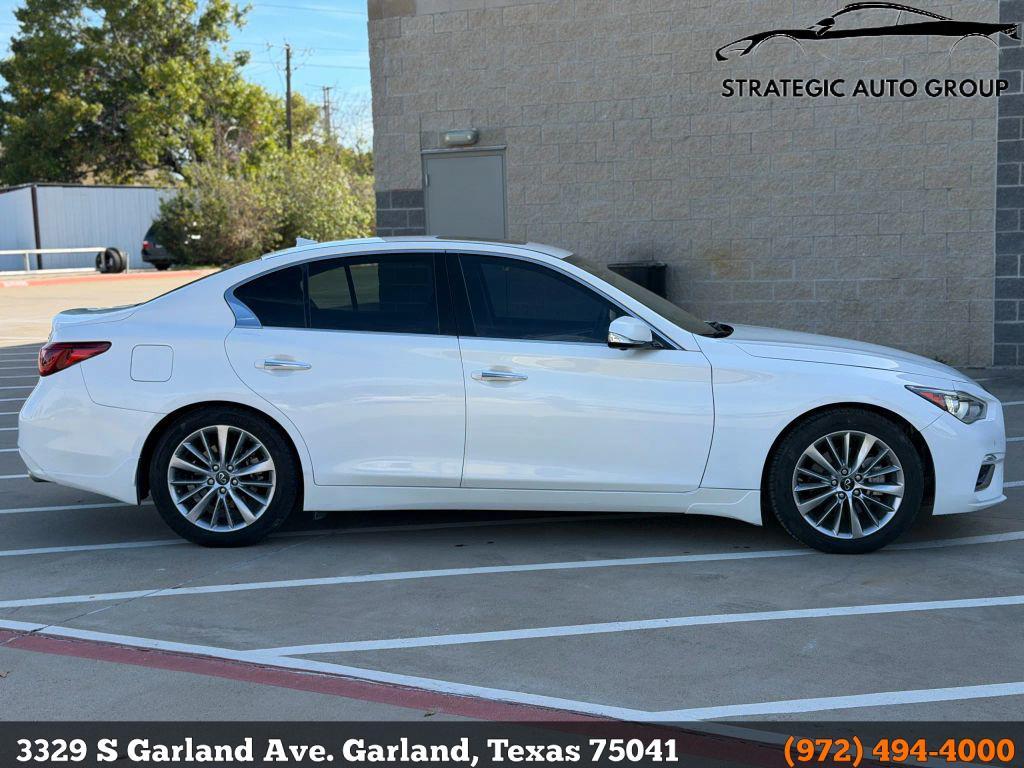 used 2022 INFINITI Q50 car, priced at $16,499