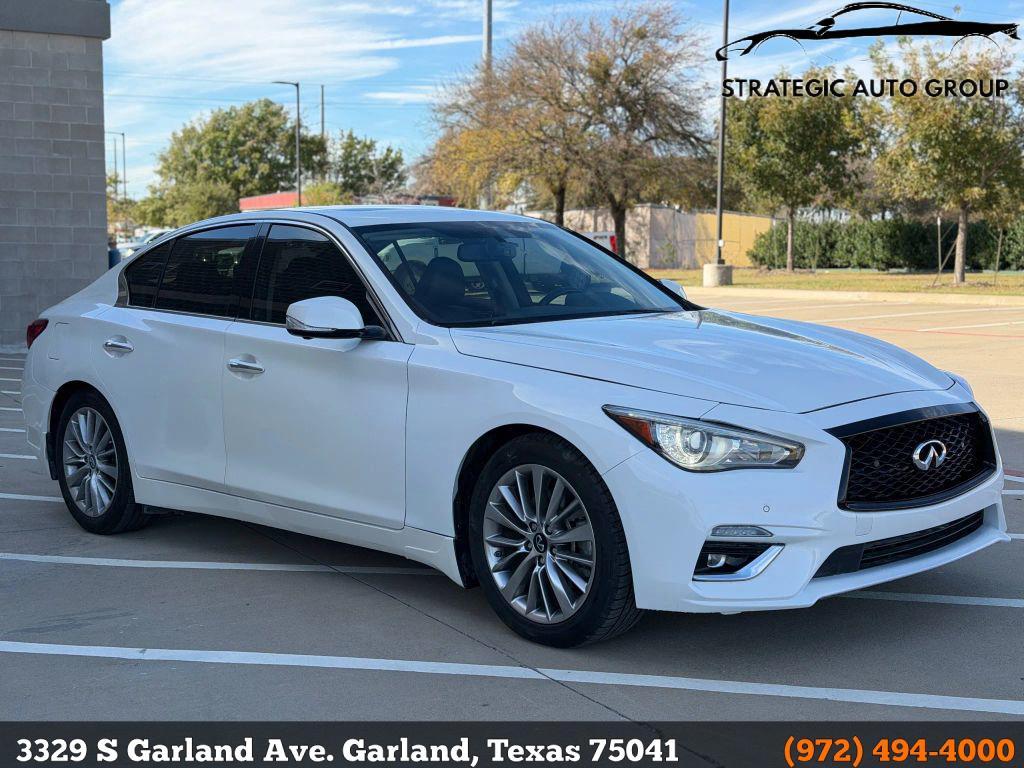 used 2022 INFINITI Q50 car, priced at $16,499