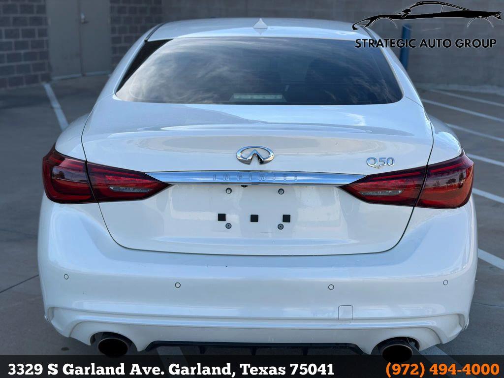 used 2022 INFINITI Q50 car, priced at $16,499