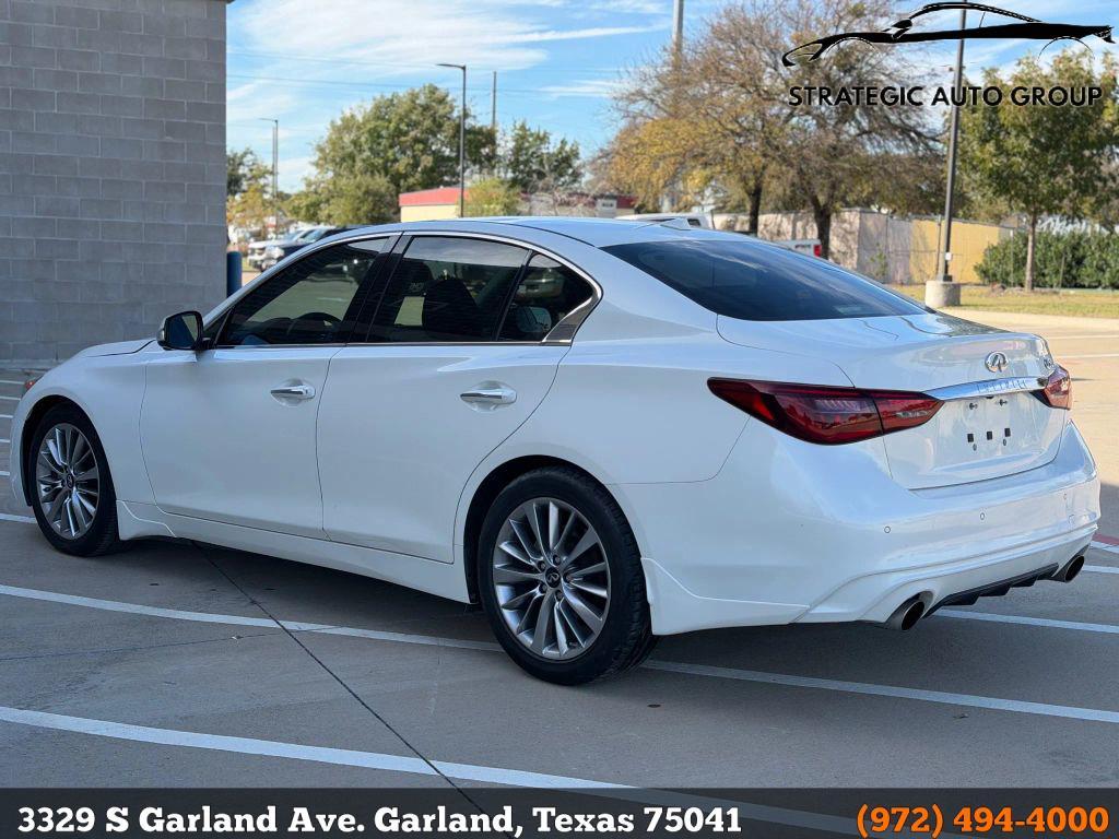 used 2022 INFINITI Q50 car, priced at $16,499