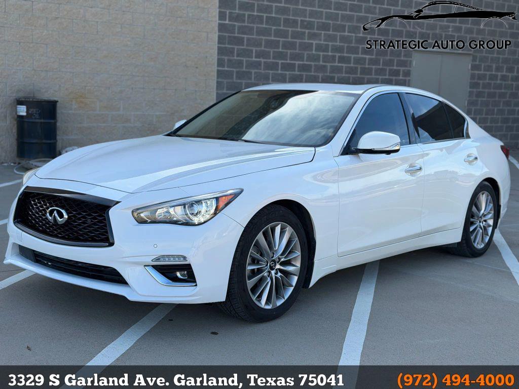 used 2022 INFINITI Q50 car, priced at $16,499