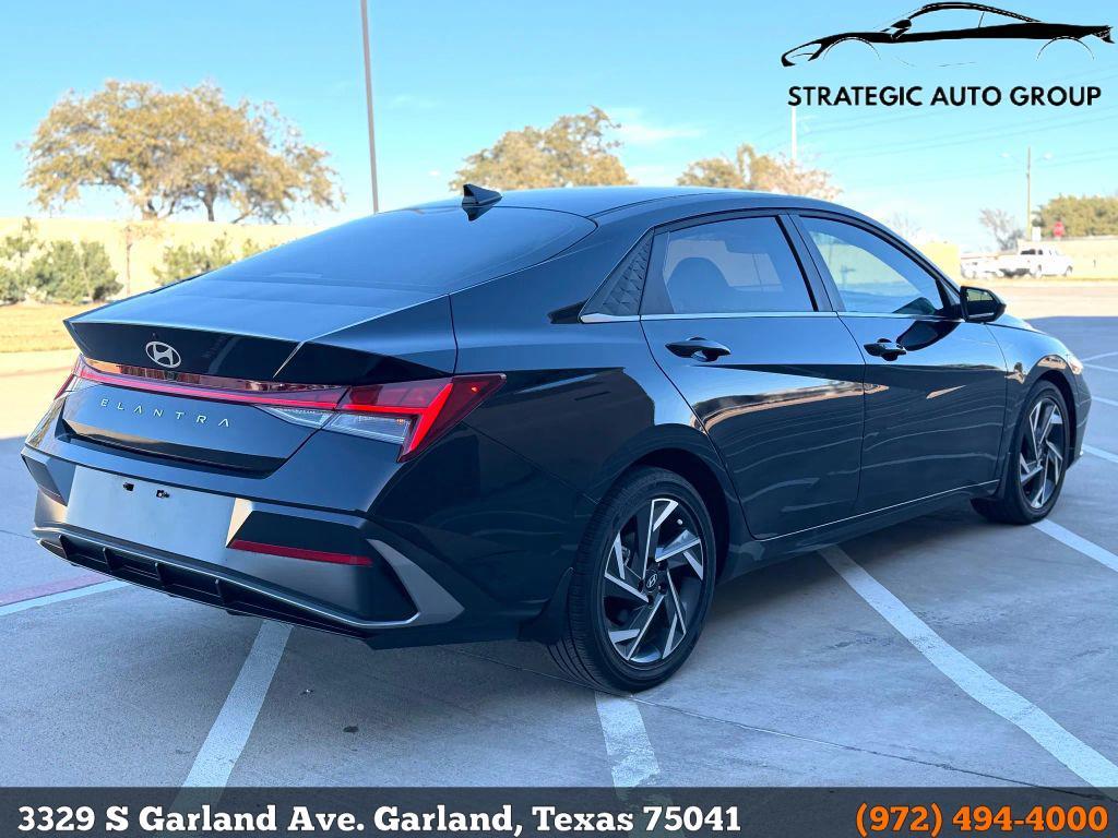 used 2025 Hyundai Elantra car, priced at $17,499