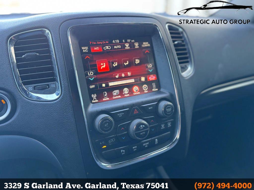 used 2017 Dodge Durango car, priced at $17,999