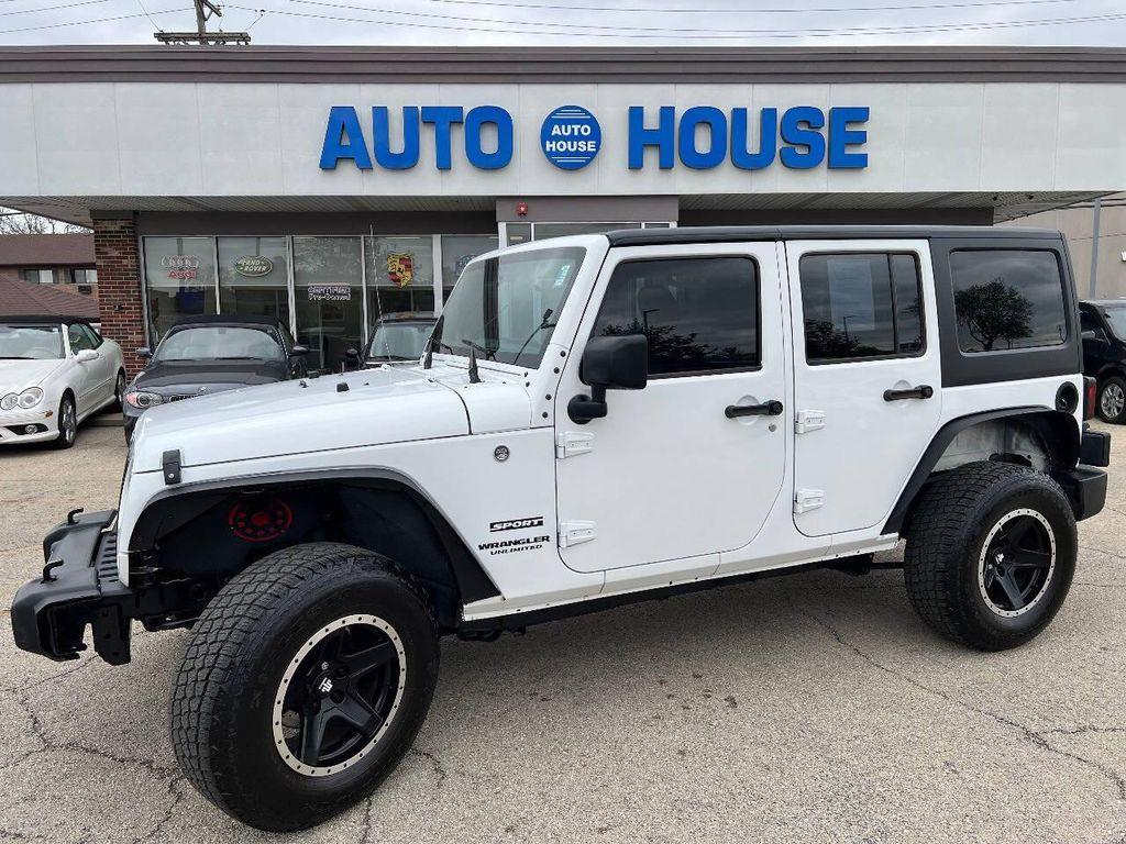 used 2016 Jeep Wrangler Unlimited car, priced at $15,490