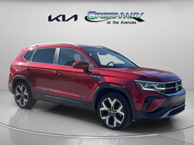 used 2023 Volkswagen Taos car, priced at $21,612