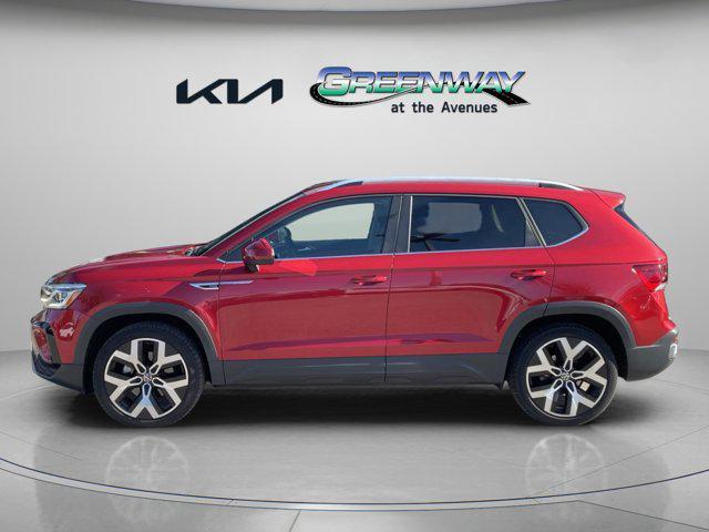 used 2023 Volkswagen Taos car, priced at $21,612